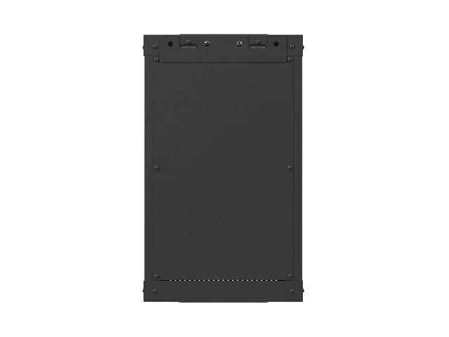 RACKOVÁ SKŘÍŇ 10" NÁSTĚNNÁ 9U/300X300 (FLAT PACK) S PROSKLENÝMI DVEŘMI ČERNÁ