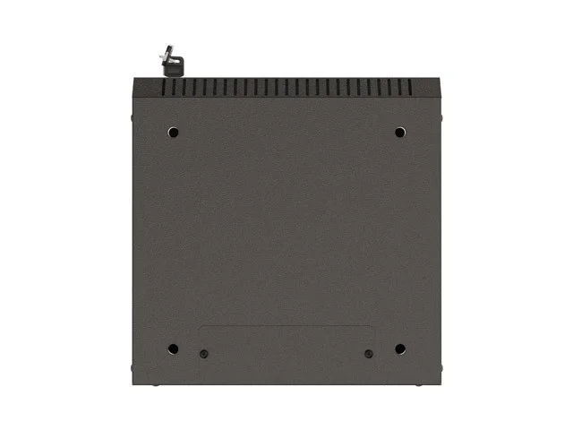 RACKOVÁ SKŘÍŇ 10" NÁSTĚNNÁ 9U/300X300 (FLAT PACK) S PROSKLENÝMI DVEŘMI ČERNÁ