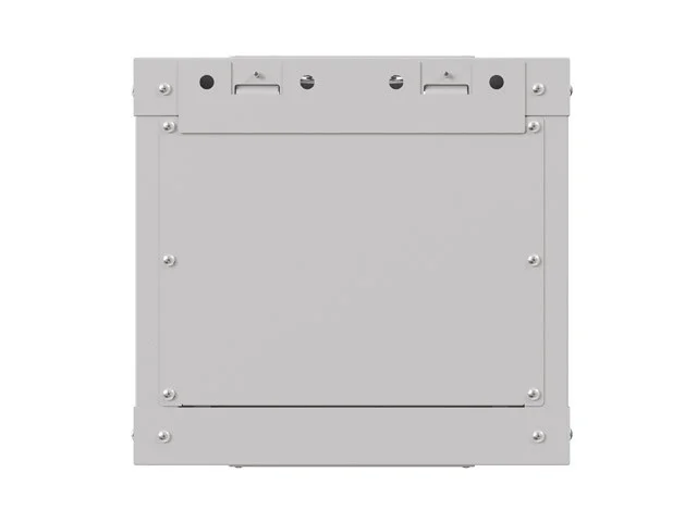 RACKOVÁ SKŘÍŇ 10" NÁSTĚNNÁ 4U/300X300 (FLAT PACK) S PROSKLENÝMI DVEŘMI ŠEDÁ