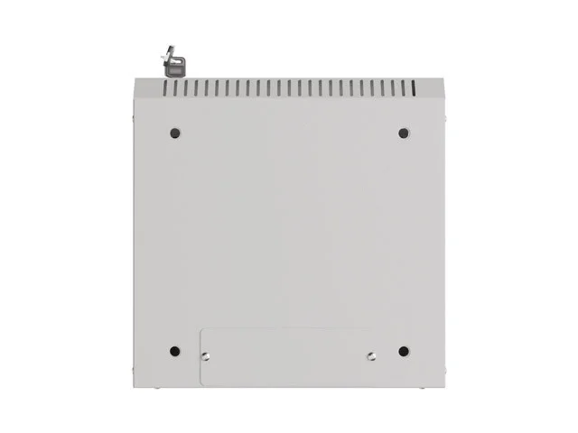RACKOVÁ SKŘÍŇ 10" NÁSTĚNNÁ 4U/300X300 (FLAT PACK) S PROSKLENÝMI DVEŘMI ŠEDÁ