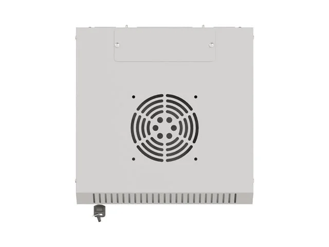 RACKOVÁ SKŘÍŇ 10" NÁSTĚNNÁ 6U/300X300 (FLAT PACK) S PROSKLENÝMI DVEŘMI ŠEDÁ