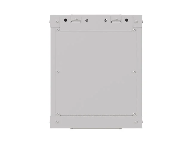 RACKOVÁ SKŘÍŇ 10" NÁSTĚNNÁ 6U/300X300 (FLAT PACK) S PROSKLENÝMI DVEŘMI ŠEDÁ