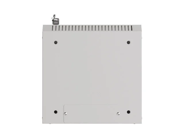 RACKOVÁ SKŘÍŇ 10" NÁSTĚNNÁ 6U/300X300 (FLAT PACK) S PROSKLENÝMI DVEŘMI ŠEDÁ