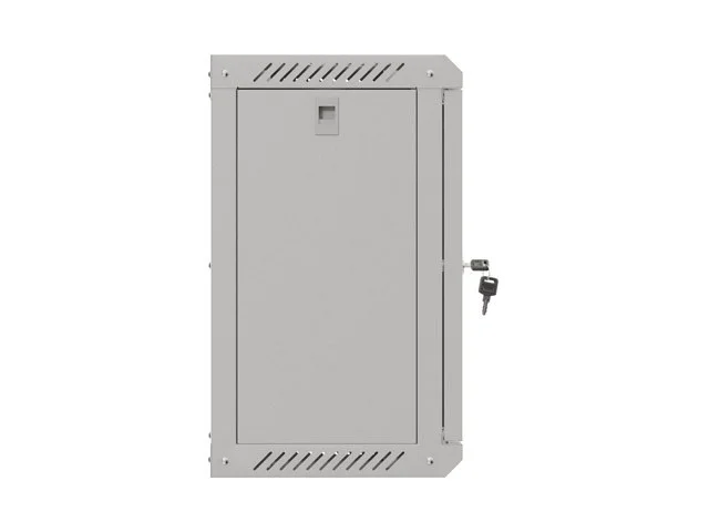 RACKOVÁ SKŘÍŇ 10" NÁSTĚNNÁ 9U/300X300 (FLAT PACK) S PROSKLENÝMI DVEŘMI ŠEDÁ