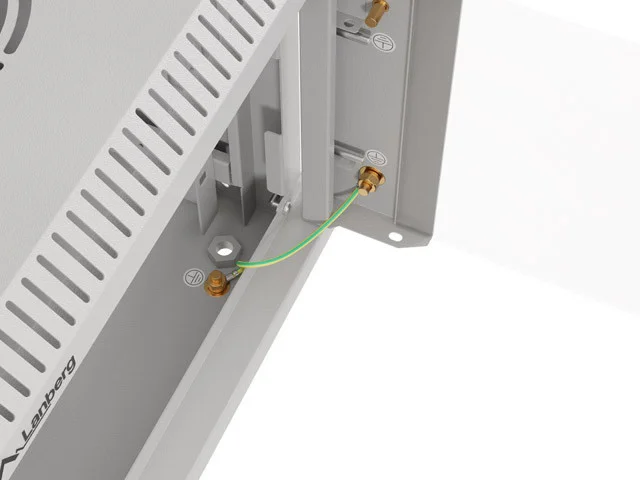 RACKOVÁ SKŘÍŇ 10" NÁSTĚNNÁ 9U/300X300 (FLAT PACK) S PROSKLENÝMI DVEŘMI ŠEDÁ