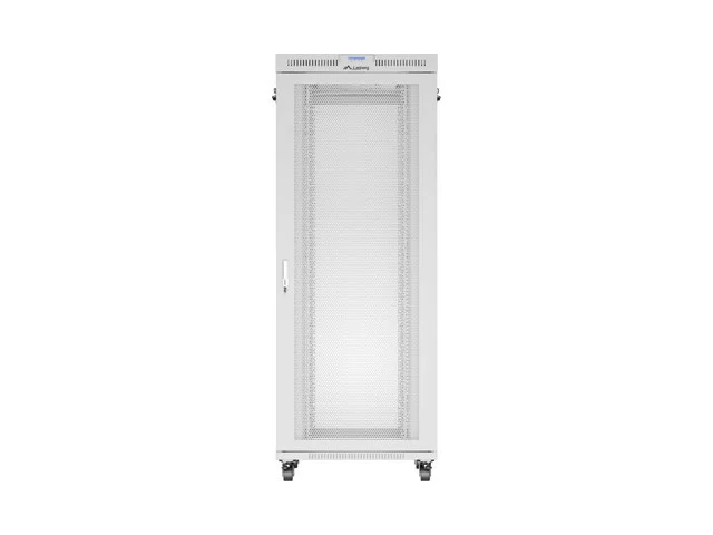 19" VOLNĚ STOJÍCÍ RACKOVÁ SKŘÍŇ 42U/800X1000 (FLAT PACK) SE SÍŤOVANÝMI DVEŘMI LCD ŠEDÁ