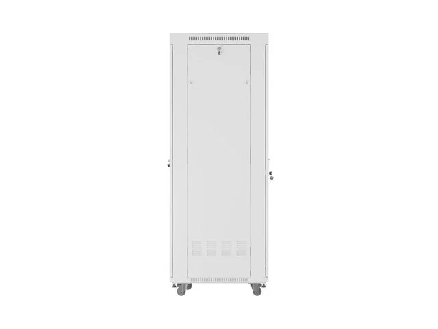 19" VOLNĚ STOJÍCÍ RACKOVÁ SKŘÍŇ 42U/600X800 (FLAT PACK) SE SÍŤOVANÝMI DVEŘMI LCD ŠEDÁ