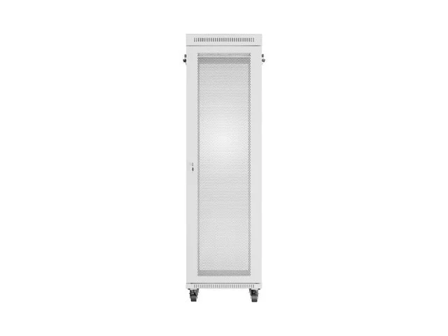 19" VOLNĚ STOJÍCÍ RACKOVÁ SKŘÍŇ 42U/600X800 (FLAT PACK) SE SÍŤOVANÝMI DVEŘMI LCD ŠEDÁ