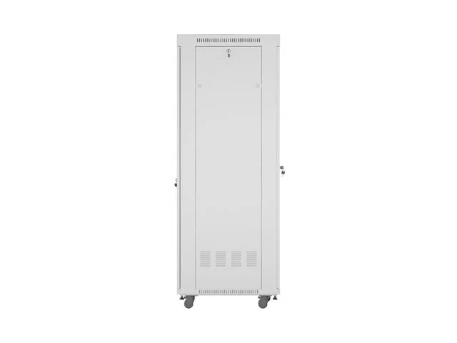 19" VOLNĚ STOJÍCÍ RACKOVÁ SKŘÍŇ 42U/600X800 (FLAT PACK) SE SÍŤOVANÝMI DVEŘMI LCD ŠEDÁ