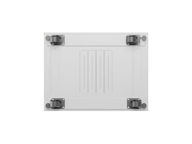 19" VOLNĚ STOJÍCÍ RACKOVÁ SKŘÍŇ 42U/600X800 (FLAT PACK) SE SÍŤOVANÝMI DVEŘMI LCD ŠEDÁ