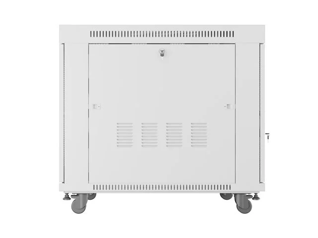 RACKOVÁ SKŘÍŇ 19" VOLNĚ STOJÍCÍ 15U/800X1000 (FLAT PACK) SE SÍŤOVÝMI DVEŘMI LCD ŠEDÁ