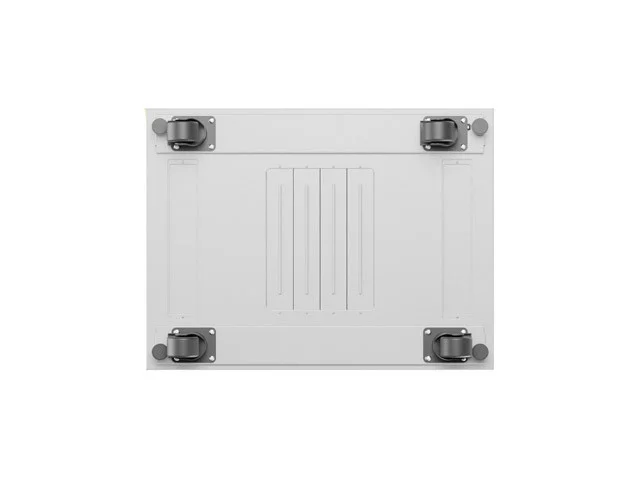 RACKOVÁ SKŘÍŇ 19" VOLNĚ STOJÍCÍ 27U/600X800 (FLAT PACK) SE SÍŤOVANÝMI DVEŘMI LCD ŠEDÁ