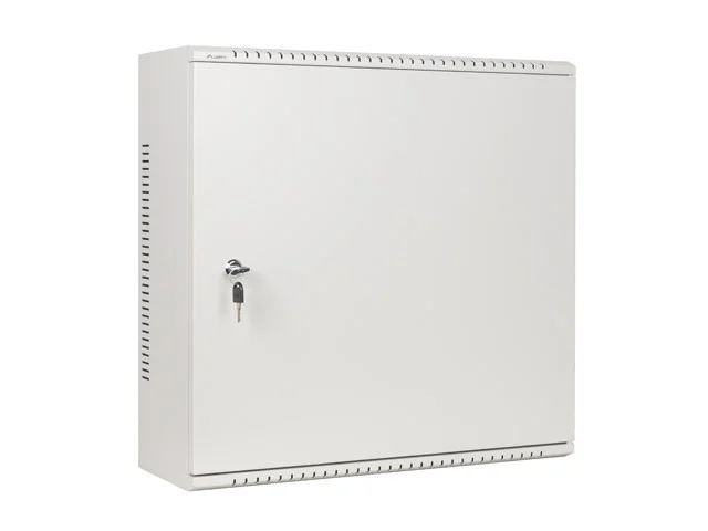 19" RACKOVÁ SKŘÍŇ PRO MONTÁŽ NA STĚNU 6U+3U/540X200 NÍZKOPROFILOVÁ ŠEDÁ  (SMONTOVANÁ)