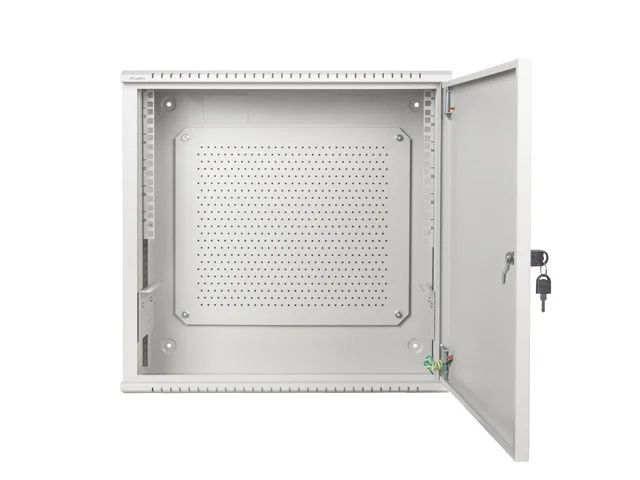 19" RACKOVÁ SKŘÍŇ PRO MONTÁŽ NA STĚNU 6U+3U/540X200 NÍZKOPROFILOVÁ ŠEDÁ  (SMONTOVANÁ)