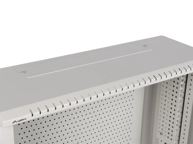19" RACKOVÁ SKŘÍŇ PRO MONTÁŽ NA STĚNU 6U+3U/540X200 NÍZKOPROFILOVÁ ŠEDÁ  (SMONTOVANÁ)