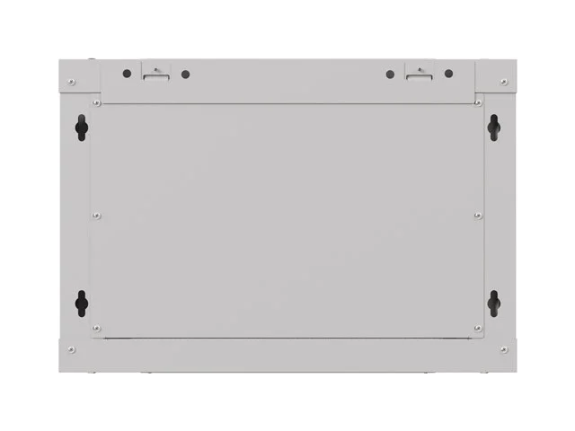 19" RACKOVÁ SKŘÍŇ PRO MONTÁŽ NA STĚNU 6U/540X350 (FLAT PACK) S PROSKLENÝMI DVEŘMI ŠEDÁ