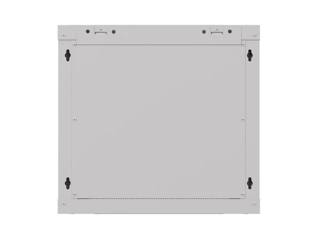 19" RACKOVÁ SKŘÍŇ PRO MONTÁŽ NA STĚNU 9U/540X350 (FLAT PACK) S PROSKLENÝMI DVEŘMI ŠEDÁ