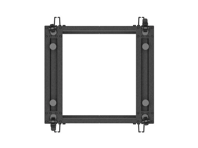 OTEVŘENÝ RACK 9U 19" 600X600-1100 NASTAVITELNÝ ČERNÝ