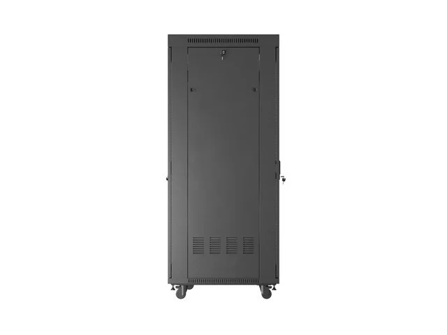 RACKOVÁ SKŘÍŇ 19" VOLNĚ STOJÍCÍ 37U/800X800 (FLAT PACK) SE SÍŤOVÝMI DVEŘMI LCD ČERNÁ