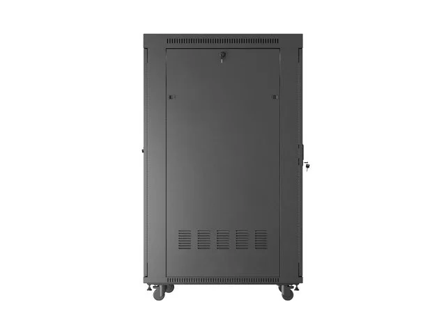 19" VOLNĚ STOJÍCÍ RACKOVÁ SKŘÍŇ 32U/600X1000 (FLAT PACK) SE SÍŤOVÝMI DVEŘMI LCD ČERNÁ