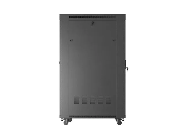 19" VOLNĚ STOJÍCÍ RACKOVÁ SKŘÍŇ 32U/600X1000 (FLAT PACK) S PROSKLENÝMI DVEŘMI LCD ČERNÁ