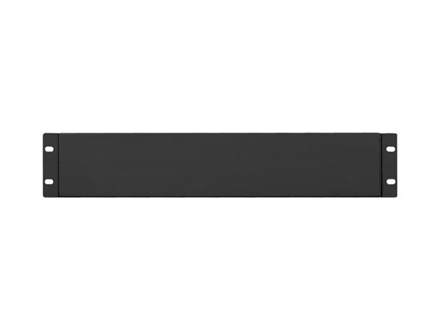 19" ZÁSUVKA 2U/483X360MM MAX. NOSNOST DO 90 KG 4BODOVÁ MONTÁŽ ČERNÁ