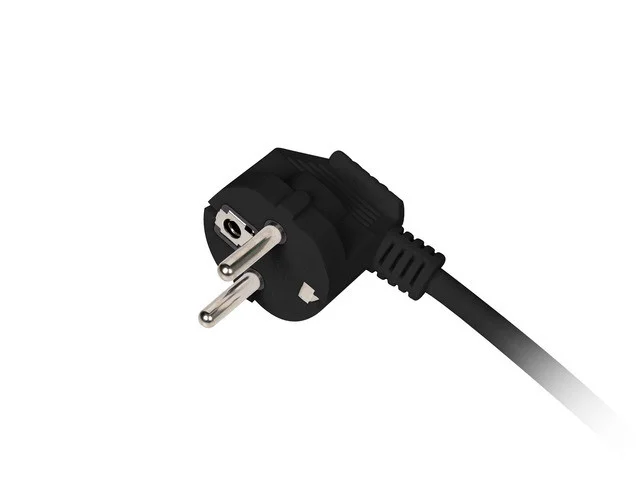 NAPÁJECÍ LIŠTA  1,5 M 4X FRANCOUZSKÉ ZÁSUVKY KVALITNÍ MĚDĚNÝ KABEL ČERNÝ