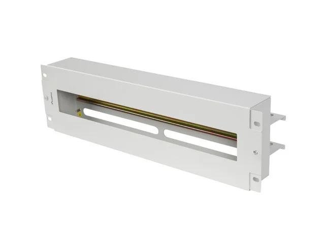 19" 3U NAPĚŤOVÝ ROZVÁDĚČ S DIN LIŠTOU TS-35 ŠEDÝ