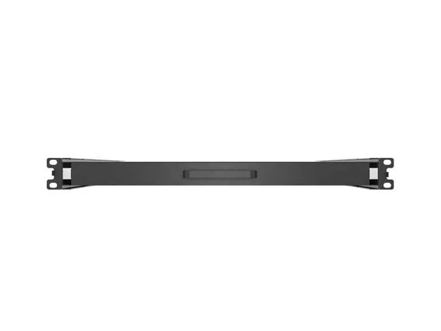 19" POSUVNÁ POLICE 1U/445X350MM MAX. NOSNOST DO 35 KG ČERNÁ