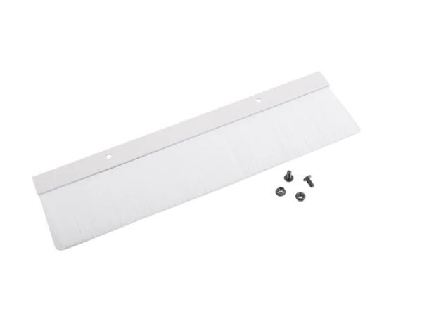 19" PANEL S KARTÁČOVÝM VSTUPEM PRO KABELY ŠEDÝ  AK-1102-S