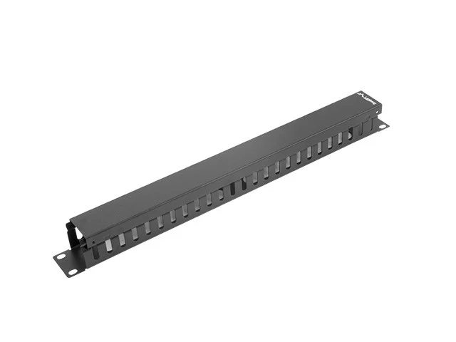 19" PANEL PRO SPRÁVU KABELŮ TYP A 1U ČERNÝ