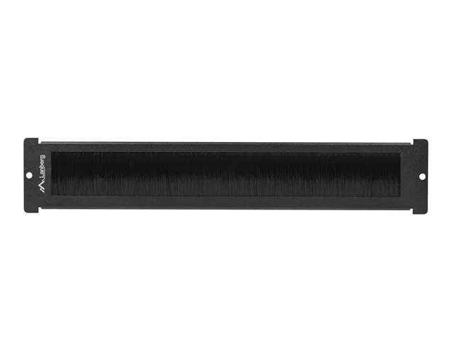 19" VOLNĚ STOJÍCÍ (FF01 S LCD PANELEM) KABELOVÝ VSTUP KARTÁČOVÝ PANEL ČERNÝ  AK-1106-B