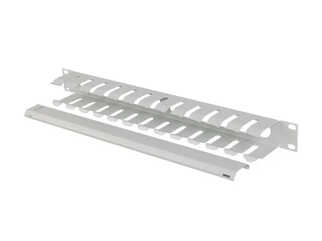 19" CABLE MANAGMEMENT METAL 1U TYPE A GREY