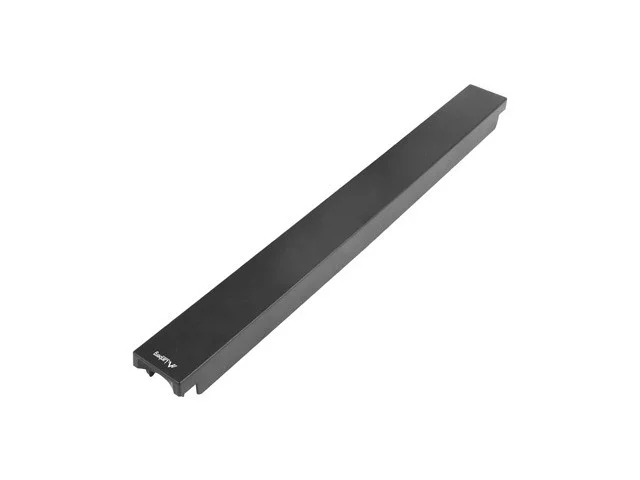 19" PLASTOVÝ RYCHLOMONTÁŽNÍ OHNIVZDORNÝ ZASLEPOVACÍ PANEL 1U ČERNÝ