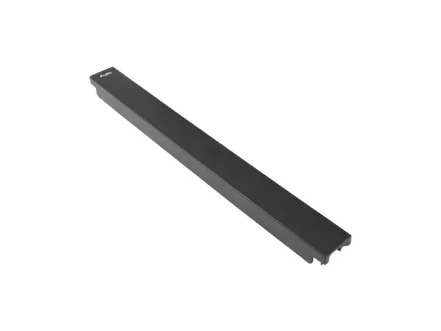 19" PLASTOVÝ RYCHLOMONTÁŽNÍ OHNIVZDORNÝ ZASLEPOVACÍ PANEL 1U ČERNÝ