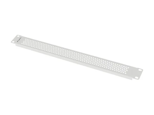 19" ZASLEPOVACÍ PANEL 1U MESH GREY