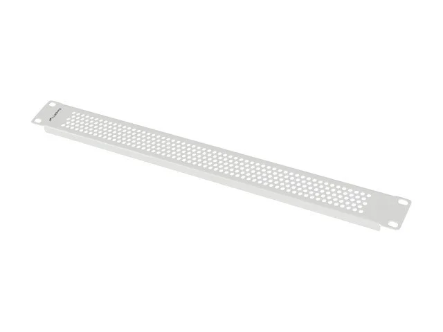 19" ZASLEPOVACÍ PANEL 1U MESH GREY