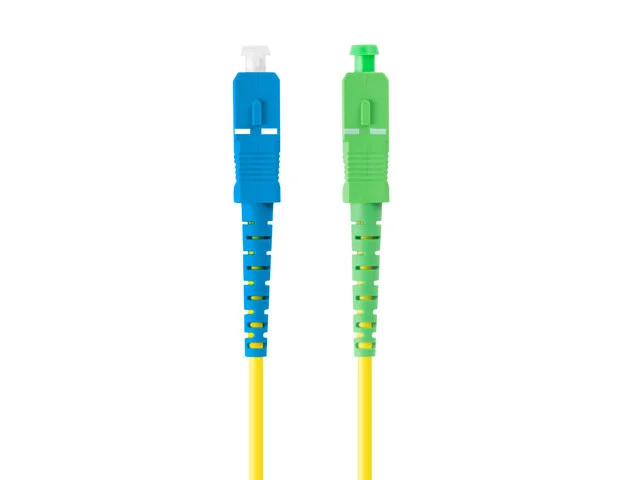 OPTICKÝ PATCHCORD SM SC/APC-SC/UPC SIMPLEX 3M LSZH G657A1 3.0MM ŽLUTÝ