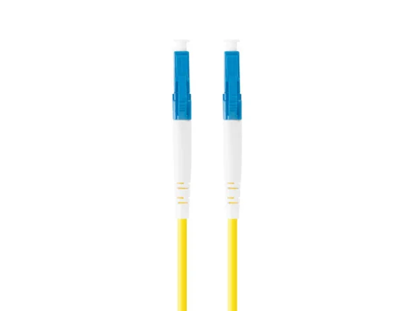 OPTICKÝ PROPOJOVACÍ KABEL SM LC/UPC-LC/UPC SIMPLEX 1M LSZH G657A1 3.0MM ŽLUTÝ