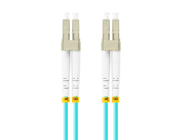 OPTICKÝ PATCHCORD MM LC/UPC-LC/UPC DUPLEX 3M LSZH OM3 50/125 3.0MM AQUA