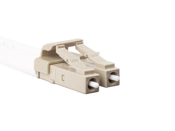 OPTICKÝ PATCHCORD MM LC/UPC-SC/UPC DUPLEX 0,5 M LSZH OM3 50/125 3,0 MM AQUA