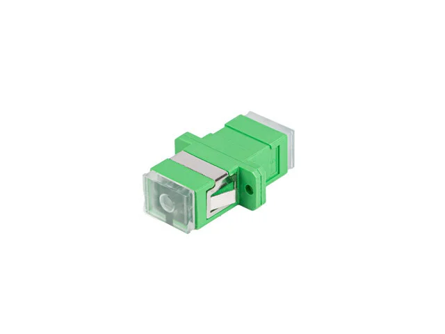 OPTICKÝ ADAPTÉR SM SC/APC SIMPLEX PRŮHLEDNÝ UZÁVĚR 25 KS.