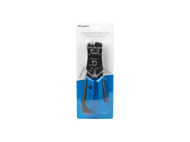 KRIMPOVACÍ NÁSTROJ RJ45 RJ11 RJ12 + TESTER KABELŮ