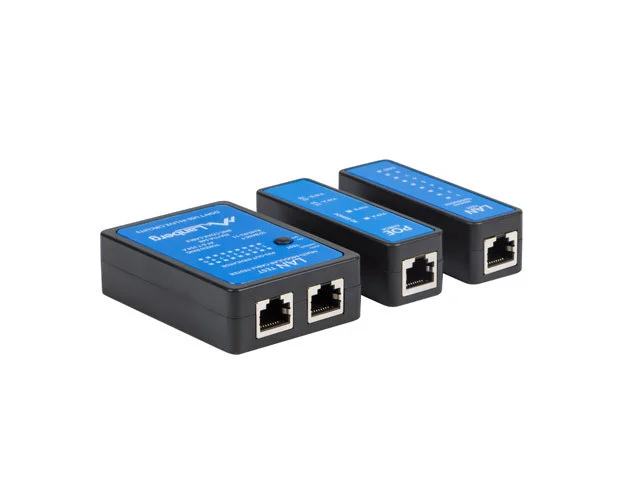 SÍŤOVÝ LAN TESTER POE, RJ45, RJ11, KOAXIÁLNÍ KABEL
