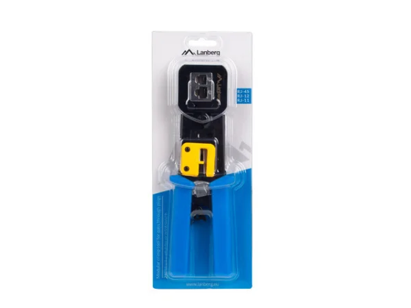 KRIMPOVACÍ NÁSTROJ RJ45 RJ11 RJ12 PRO PRŮCHOZÍ MODULÁRNÍ KONEKTOR