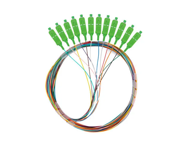 PIGTAIL OPTICKÉ VLÁKNO SM SC/APC EASY STRIP 9/125 G657A1 12X2M MULTICOLOUR