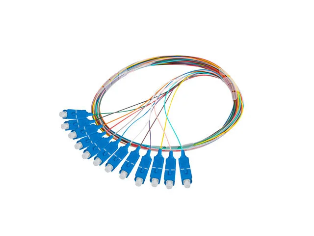PIGTAIL OPTICKÉ VLÁKNO SM SC/UPC EASY STRIP 9/125 G657A1 12X2M MULTICOLOUR