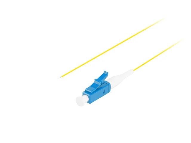 PIGTAIL OPTICKÉ VLÁKNO SM LC/UPC EASY STRIP 9/125 G657A1 2M ŽLUTÁ