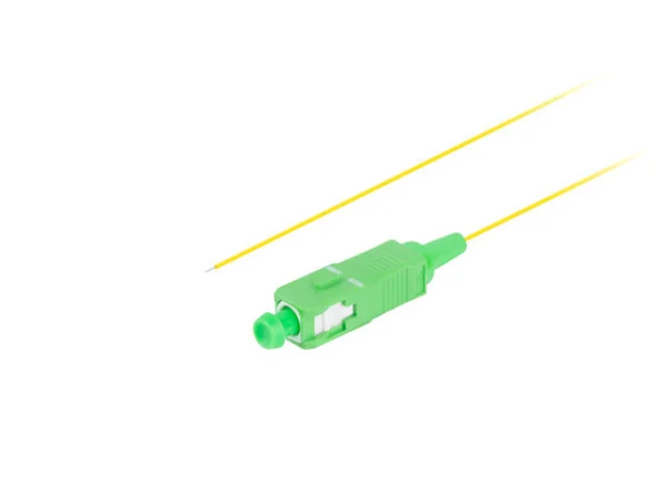 PIGTAIL OPTICKÉ VLÁKNO SM SC/APC ST 9/125 G657A1 2M ŽLUTÁ
