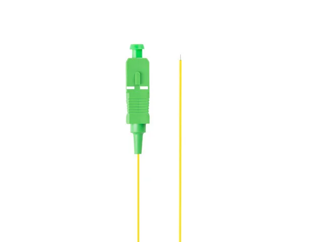 PIGTAIL OPTICKÉ VLÁKNO SM SC/APC EASY STRIP 9/125 G657A1 2M ŽLUTÁ